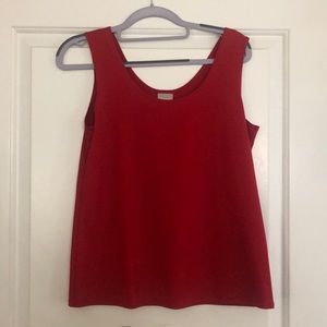 Chico’s Red Thank Top